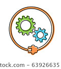 Power industry icon 63926635