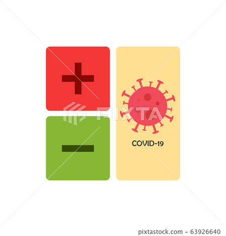 Covid-19 with increasing and decreasing signs 63926640