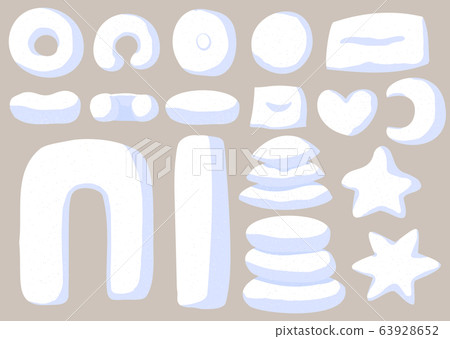 Set Pillows White Pillowcases Home Decor Cushions 63928652