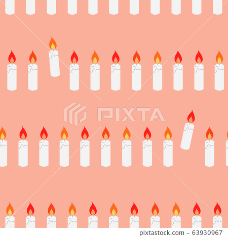 Candle seamless pattern pink 2 Candle seamless pattern pink 2 63930967