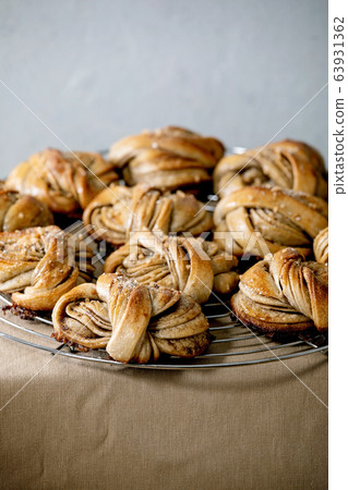 Swedish cardamom buns Kanelbulle Swedish cardamom buns Kanelbulle 63931362
