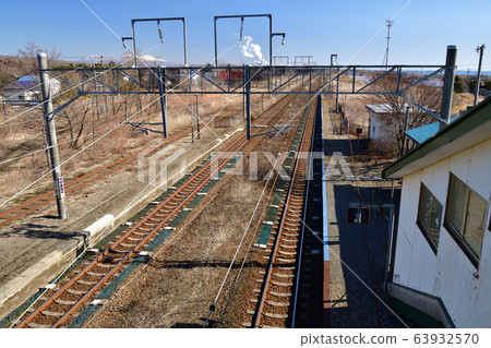 拍攝北海道白老町JR武浦站的照片 63932570