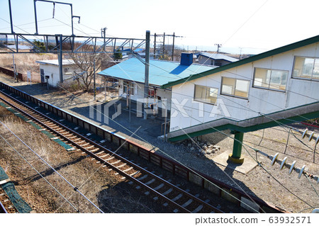 拍攝北海道白老町JR武浦站的照片 63932571