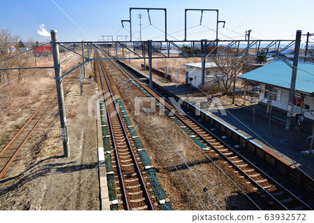 拍攝北海道白老町JR武浦站的照片 63932572