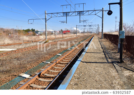 拍攝北海道白老町JR武浦站的照片 63932587