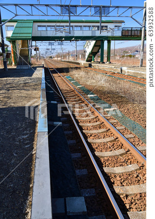 拍攝北海道白老町JR武浦站的照片 63932588