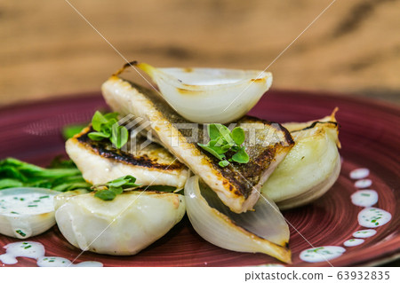 Gourmet food luxury restaurant concept. Food Gourmet food luxury restaurant concept. Food 63932835