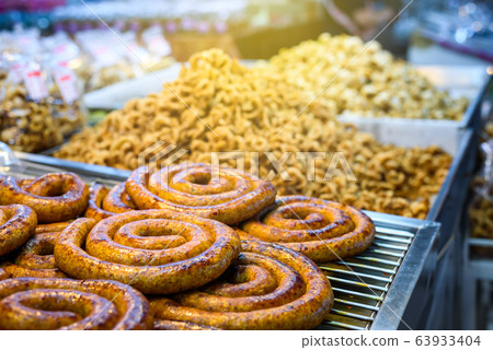 Sai Aua (Notrhern Thai Spicy Sausage ) ,Chiang Mai 63933404