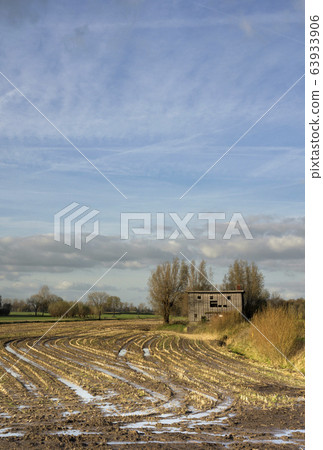 Old shed along the river Giessen Old shed along the river Giessen 63933906