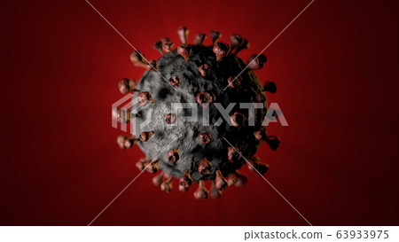 The Corona Virus SARS CoV 2 - Covid 19 disease - Stock Illustration ...