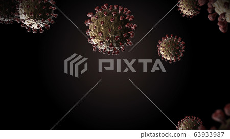 The Corona Virus SARS CoV 2 - Covid 19 disease - Stock Illustration ...