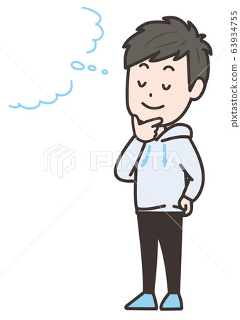 富有想像力的男性姿勢圖 63934755