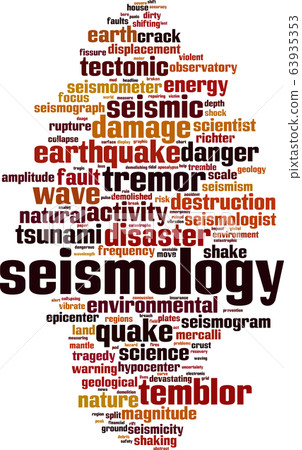Seismology word cloud 63935353