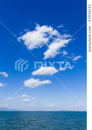 天氣晴朗的琵琶湖 天氣晴朗的琵琶湖 63938242