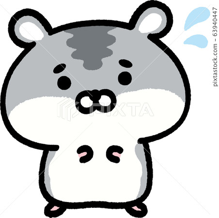 Impatient Djungarian Hamster Character 63940447