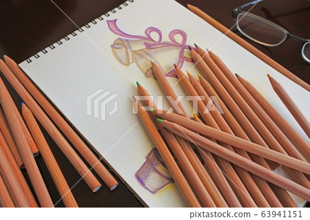 Draw with colored pencils Draw with colored pencils 63941151