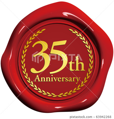 Vector illustration design ai mark sealing wax sealing wax luxury anniversary 63942268