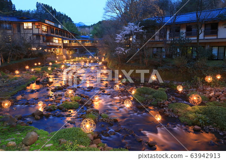 熱水燈（熊本縣南小國町黑川溫泉） 63942913