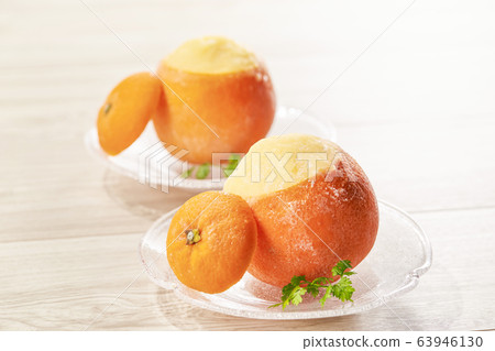Whole orange sorbet 63946130