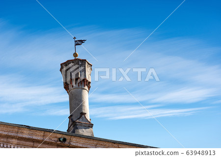 Chimney in Venetian style - Castello del Buonconsiglio Trento Italy Chimney in Venetian style - Castello del Buonconsiglio Trento Italy 63948913