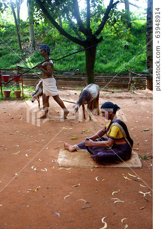 Village Life Depicted at Janapada Loka Village Life Depicted at Janapada Loka 63948914