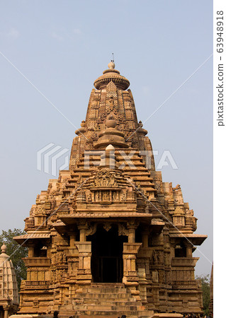 Facade of Lakshman Temple, Khajuraho Facade of Lakshman Temple, Khajuraho 63948918
