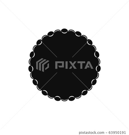 SARS-CoV-2 coronavirus icon. Contemporary virus 63950191