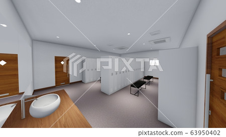 淋浴間無人插圖78 63950402