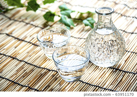 Cold sake (glass-made Inokuchi and Tokutoshi) Cold sake (glass-made Inokuchi and Tokutoshi) 63951170