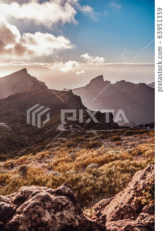 Landscape of the journey to Masca in Tenerife, 63951359