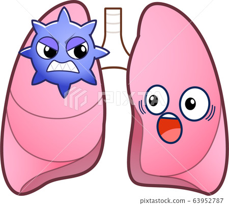 Lung character Lung character 63952787