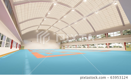 Karate match Illustration 18 63953124