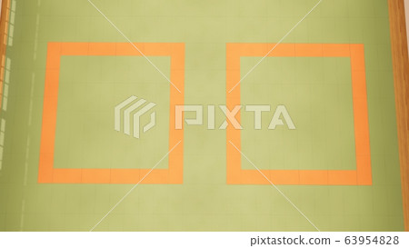 Judo hall Illustration 19 - Stock Illustration [63954828] - PIXTA