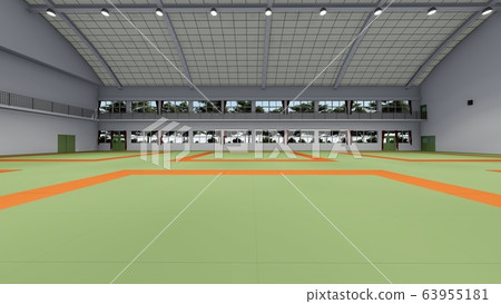 Judo hall Illustration 2 - Stock Illustration [63955181] - PIXTA