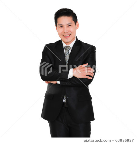 Portrait of young and handsome man. 63956957