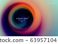 Abstract twisted background with liquid gradient 63957104