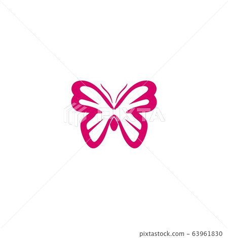 Abstract Luxurious Colorful Gradient Butterfly 63961830