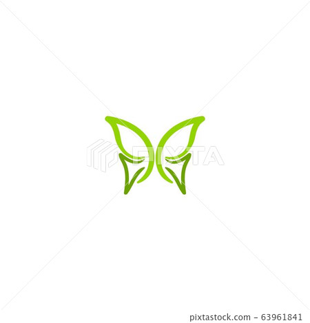 Colorful butterfly logo Ideas. Inspiration logo 63961841