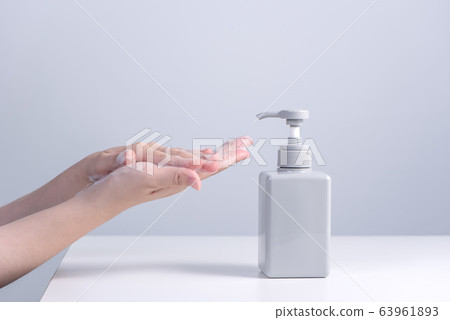 Hand washing epidemic Foam Foam Foam fertilizer hand washing soap Hand washing coronavirus soap 63961893