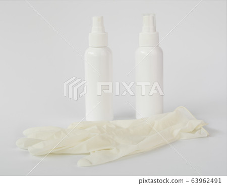 Sterilized surgical latex doctor gloves and hand Sterilized surgical latex doctor gloves and hand 63962491