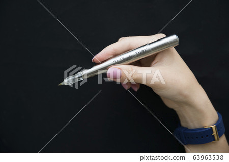 Silver microblading pen for eyebrow Silver microblading pen for eyebrow 63963538