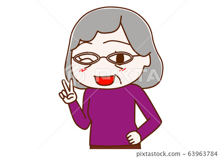 老婦認為幸運 老婦認為幸運 63963784
