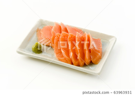 Trout salmon sashimi 63963931