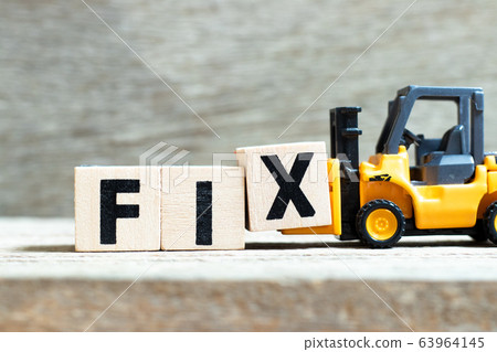 Toy forklift hold letter block x to complete word fix Toy forklift hold letter block x to complete word fix 63964145
