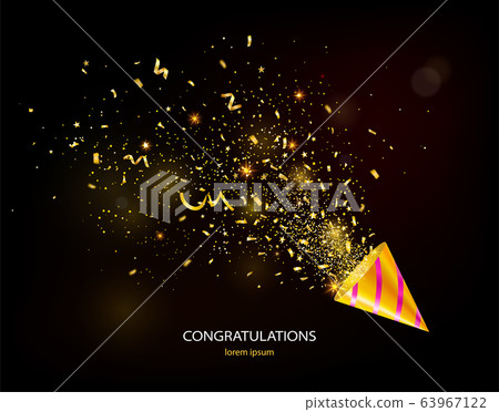 Party Popper Background 63967122