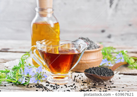 Oil kalingi in gravy boat on board Oil kalingi in gravy boat on board 63967621