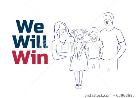 Inspirational concept with quote about novel coronavirus covid-19 pandemic. We will survive Inspirational concept with quote about novel coronavirus covid-19 pandemic. We will survive 63968683