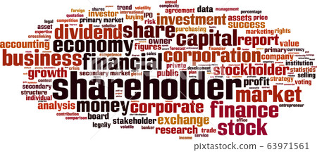 Shareholder word cloud Shareholder word cloud 63971561