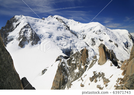 mont blanc, mountains, snow 63971743