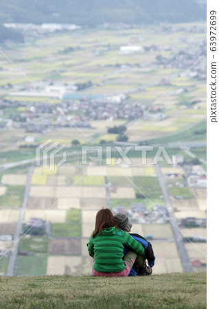 鳥取季節性步行秋季駕駛員 63972699